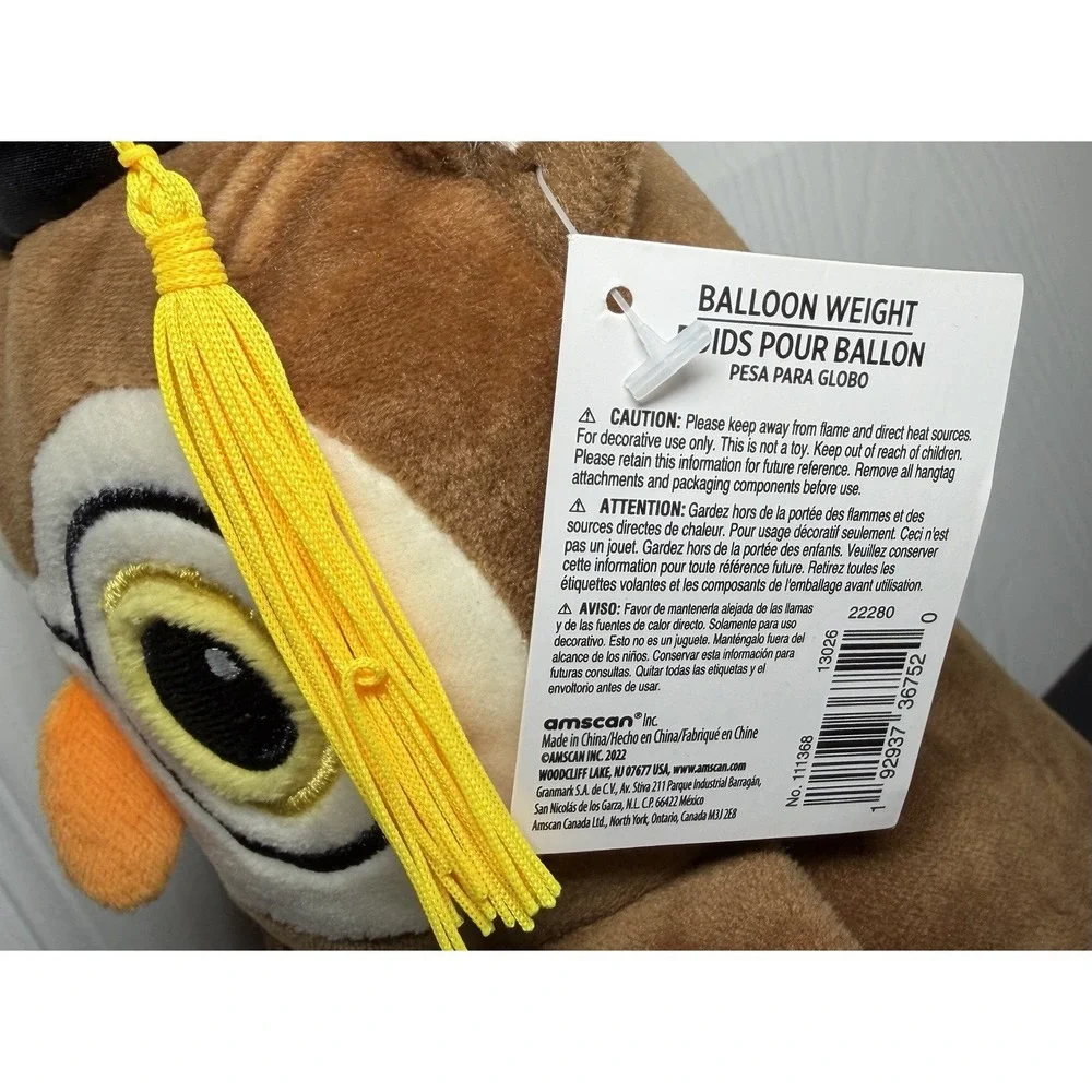 Amscan graduation plush